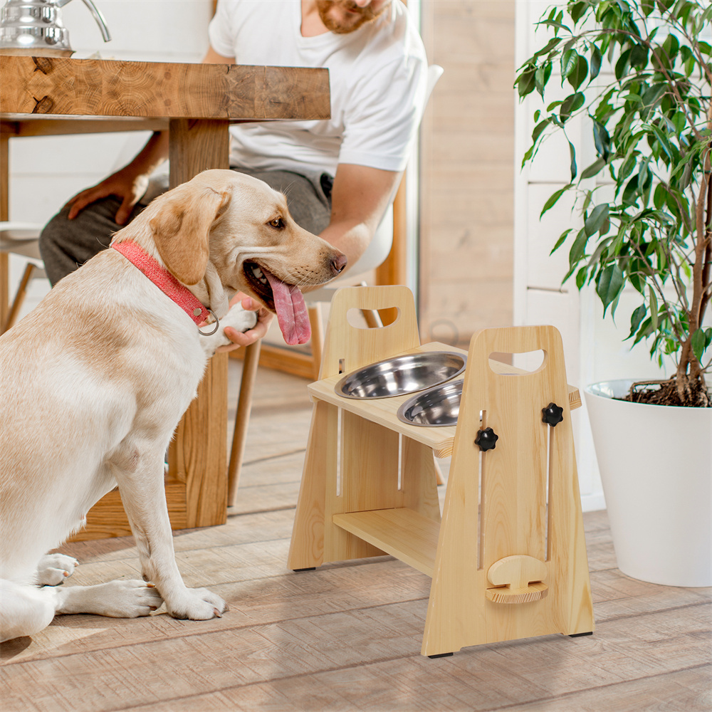Royal Canin Food Medium - Height Adjustable Elevated Dog Bowls Tall