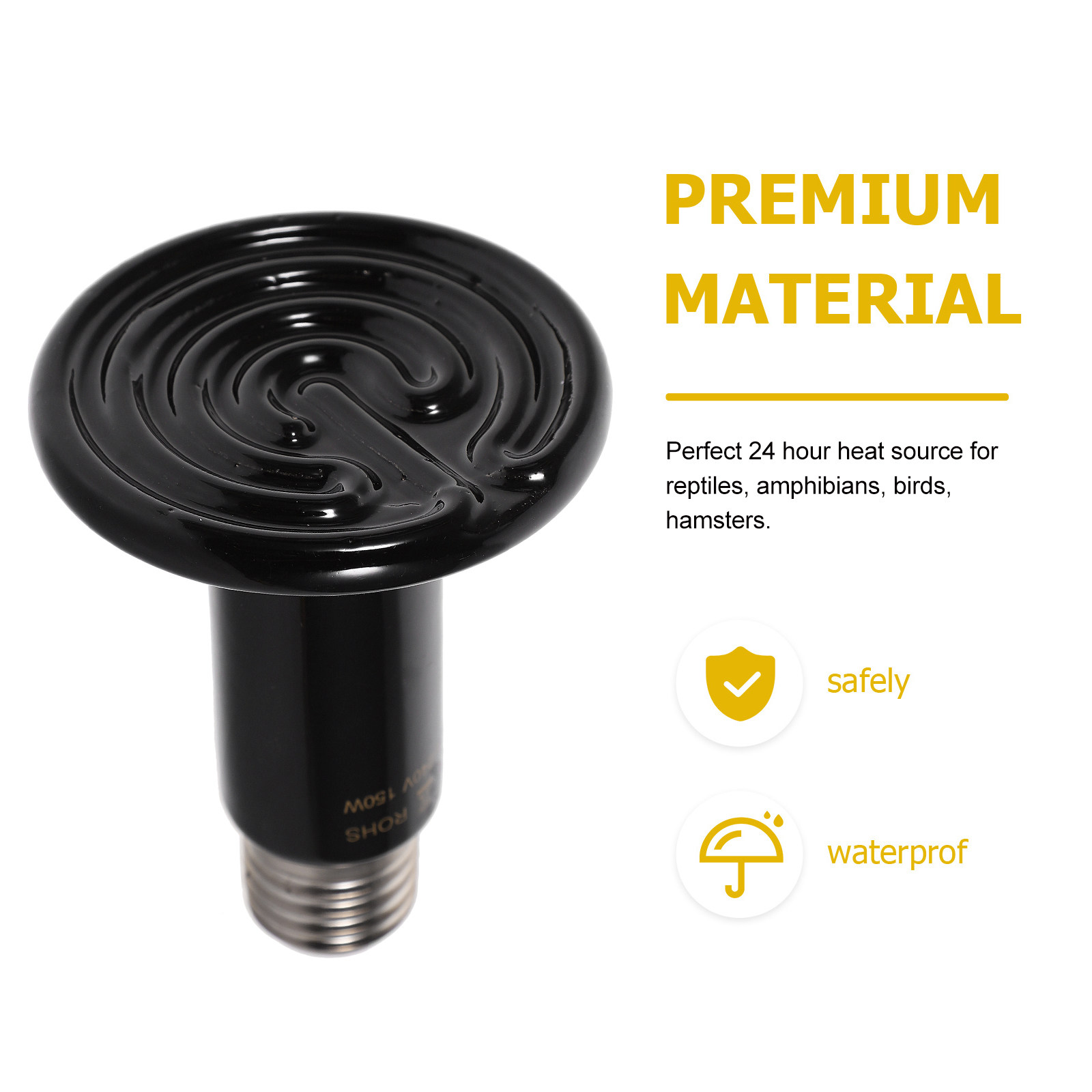 1Pcs Heat Emitter Ceramic Rept - Ceramic Heat Emitter ulasan dan harga