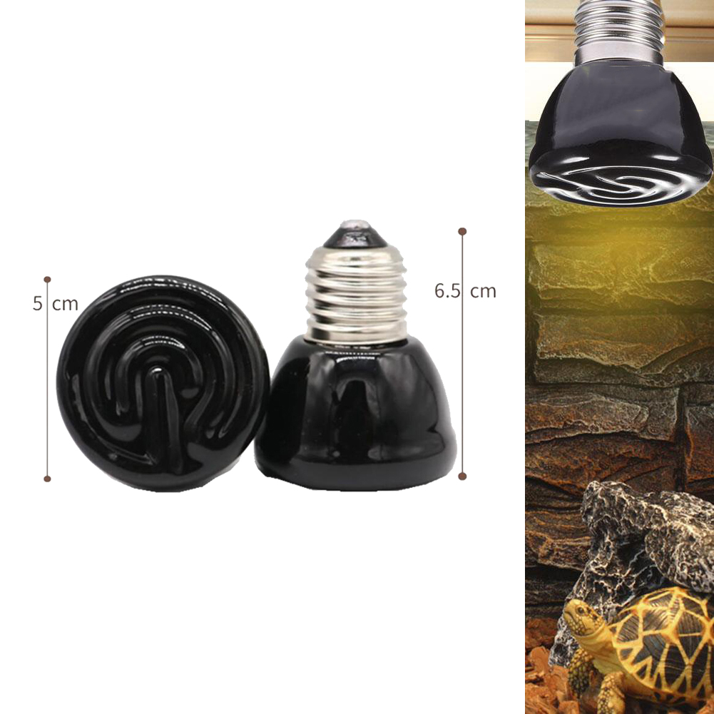 50W 75W 100W E27 Pet turtles R - Ceramic Heat Emitter ulasan dan harga