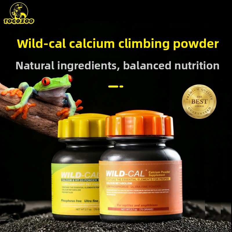 TOGOZOO WILDCAL Reptile Calciu - Calcium Powder Reptile ulasan dan harga