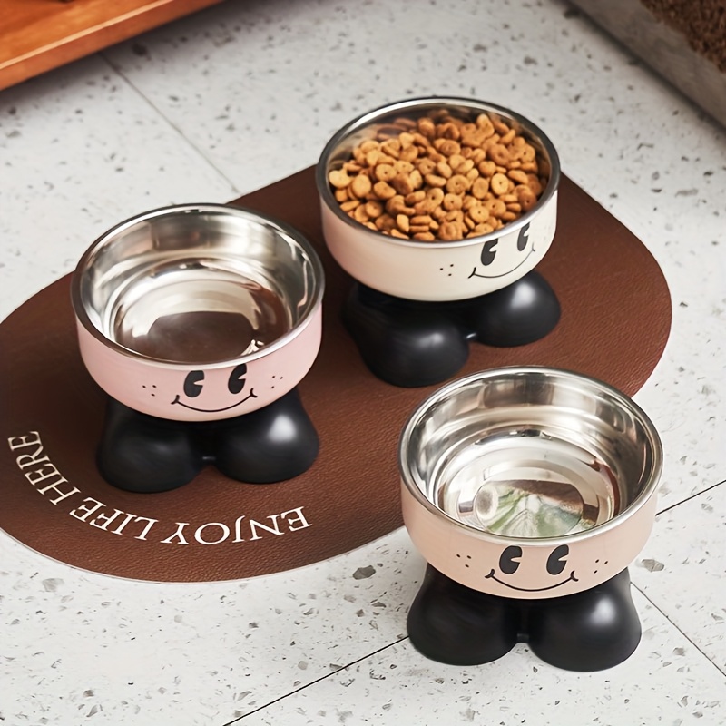 Elevated Dog Cat Bowl Stainles - Royal Canin Food Medium ulasan dan harga