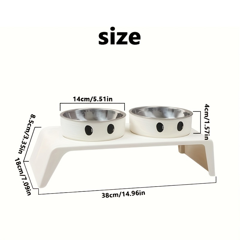 Elevated Pet Dog Feeder Bowls  - Royal Canin Food Medium ulasan dan harga