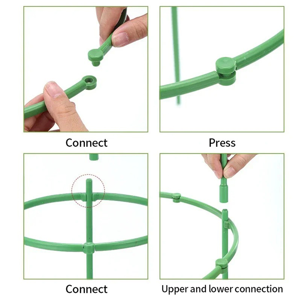 Half Round Plastic Plant Suppo - Vine Climbing Plastic ulasan dan harga