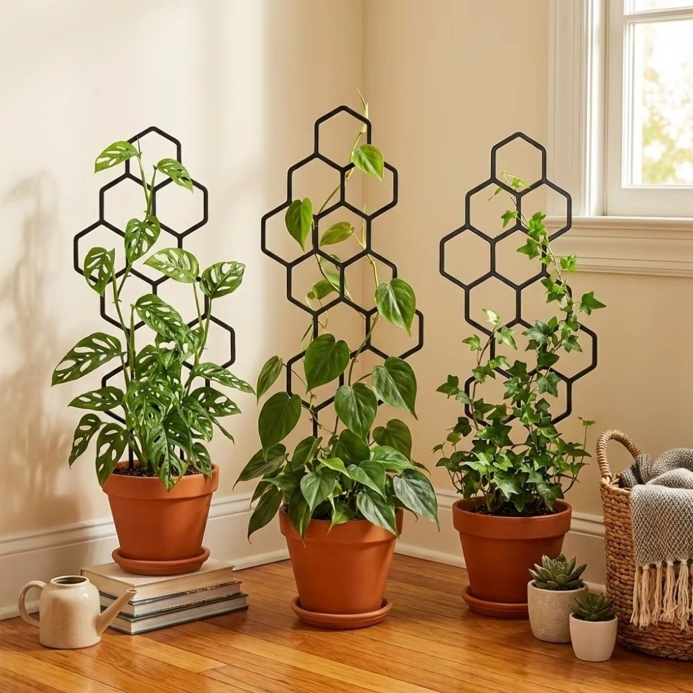 Honeycomb Design Plant Trellis - Vine Climbing Plastic ulasan dan harga
